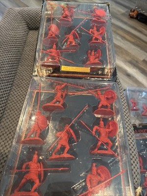 1990's Conte Set 1/32 scale Red Spartans Lot