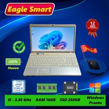 Notebook Sony Vaio VPCEH-B 15.6" i5 3.30GHz 16GB RAM SSD 250GB Batteria nuova