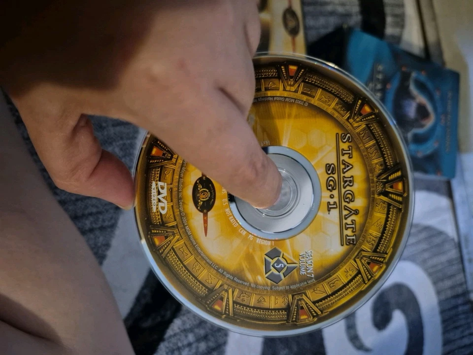 Stargate SG1 Complete Season 7 DVD Box Set 2004 5 Disc DVDs Vintage - Image 4 of 4