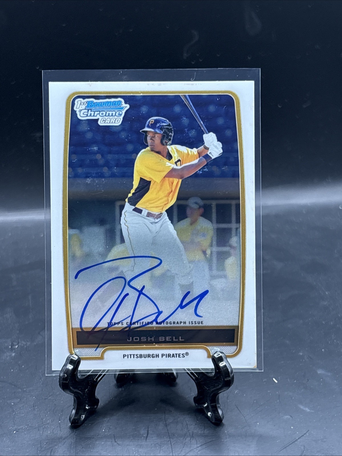 2012 Bowman Chrome Josh Bell 1st Bowman On Card Auto Autograph