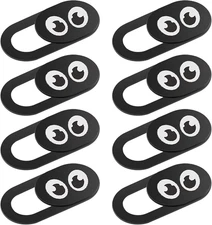 Thin Webcam Cover Slide, 8PCS Phone Camera Cover Laptop Camera Blocker Slider...