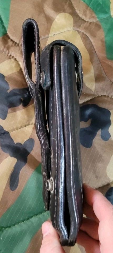 Bianchi Model 27 Break Front Smith&Wesson N Frame 4 In Black Leather Left Hand - Image 4 of 4