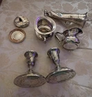 Sterling Silver Scrap Or Not .925 Mixed Lot, Weighted & Reinforced, Post-1940