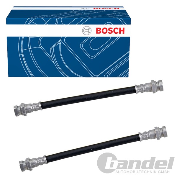 2X Bosch Bremsschlauch Hinterachse Links+Rechts Passend FüR Renault Kangoo 2-image