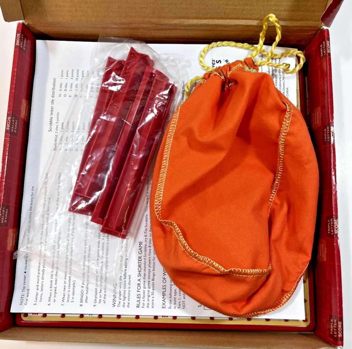 Tile Lock Scrabble 2017 Hasbro Crossword Family Board Game Ships Fast!