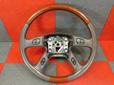 2003-06 Cadillac Escalade Ext Woodgraintan-152 Steering Wheel Assy Oem15188751