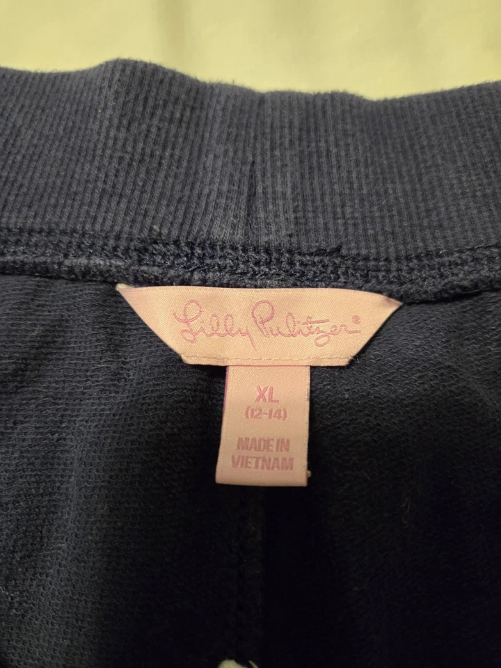 Pantalones de playa Lilly Pulitzer Little azul marino talla XL (12-14) Foto 3 de 4