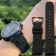 24mm Silicone Watchband Strap for Casio PRG-600/650Y 5571 PRW-6600Y Bracelet