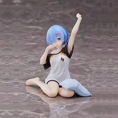 Rem 10cm PVC Action Figure - Re:Zero Anime Collectible Stretch Doll Toy Gift