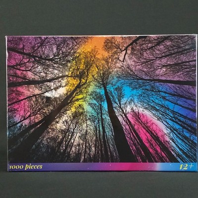 NEW Bgraamiens Forest Under Starry Night Puzzle 1000 Pcs BG22801 Colorful - READ