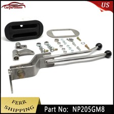 For Np205 Gm Stainless Steel Twin-stick Shifter Transfer Case Shifter With Boot For Np205 Gm Stainless Steel Twin-stick Shifter Transfer Case Shifter With Boot