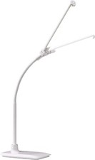 Daylight Company, LLC White Daylight Duo LED Art  Craft Table Lamp