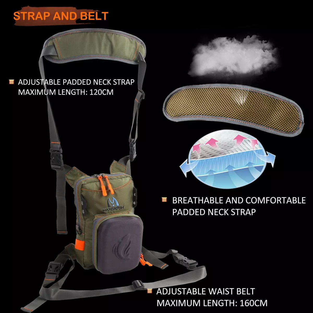 Maxcatch chest pack sale