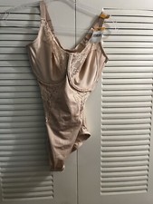 For Maidenform Body Briefer All Around Lace Shape wear Firm Control Unlined 38DD