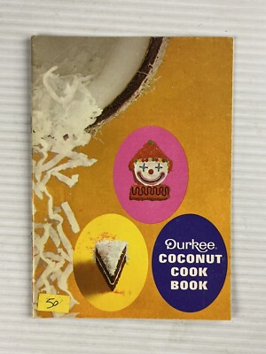 Durkee Coconut Cook Book Holiday Easter Egg Bunny Cake Recipes Vintage 70s 1971