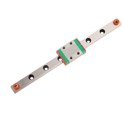 1pc LML9B Miniature Linear Rail Guide Rail 9mm Width Slide Block (100mm)