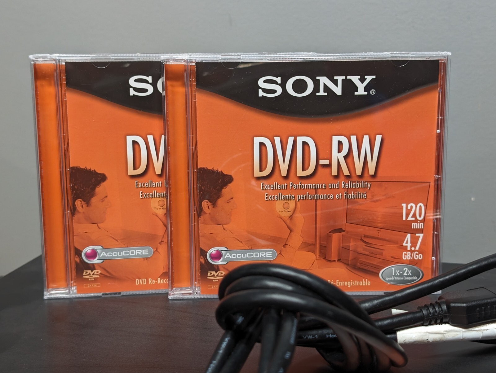 Panasonic DMREZ485V VCR DVD Recorder Remote Control HDMI Cable & 2