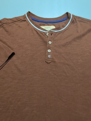 Colours Alexander Julian Men's T-Shirt Brown Extra Large Short Sleeve XL - Picture 7 of 12