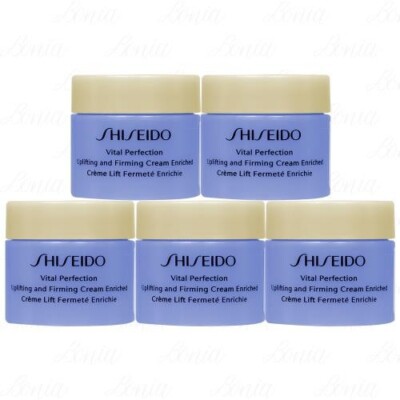 30%OFF SHISEIDO Vital Perfection Uplifting Firming Cream Enriched  5mlX5PCS  P/F