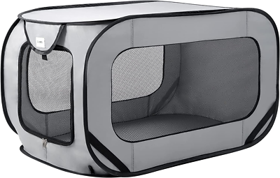 36In Portable Large Dog Bed - Pop up Dog Kennel, Indoor  display picture 1