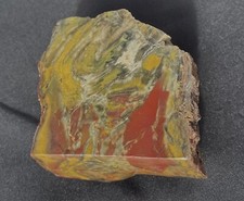 CARRASITE JASPER VARIETY MORRISONITE RARE AA FACED OPEN ROUGH 15 OZ-424 GRAM