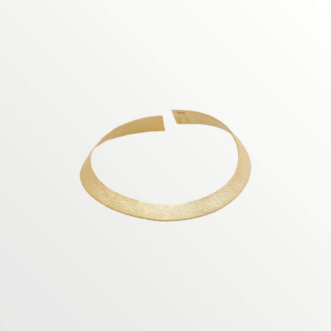 Silver Bracelet with a Gold plated finish-image
