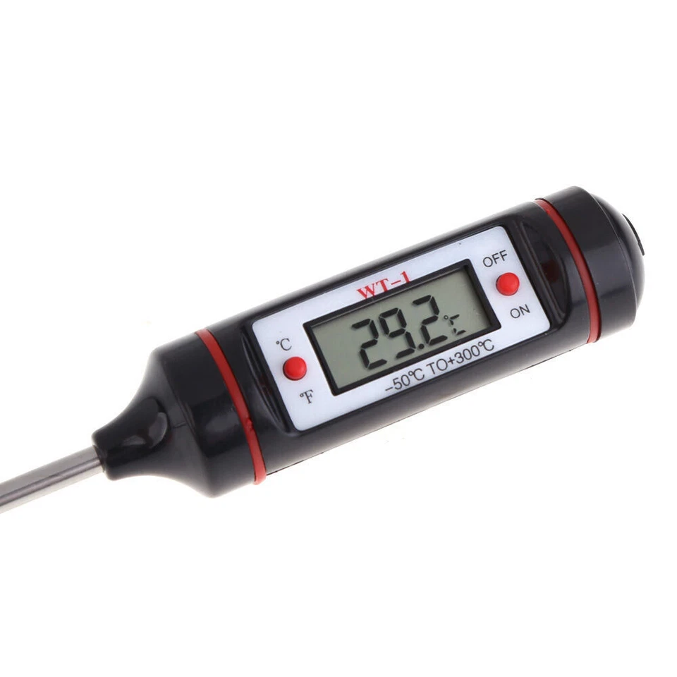 2x Bratenthermometer Fleischthermometer Digital Grill BBQ Fleisch Thermometer - Bild 2 von 4