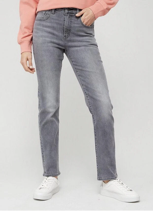 Levi's 724 high 2025 rise straight black