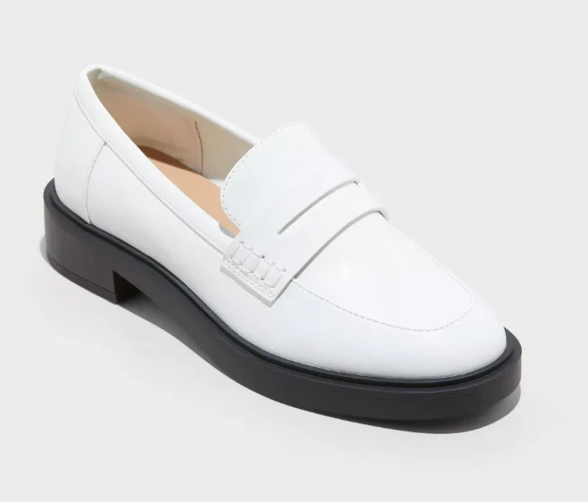 Mocassini donna Jordan ballerine con soletta in memory foam crema un nuovo giorno TAGLIA 7 5