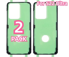2  For Samsung Galaxy S22 Ultra Adhesive Sticker Back Housing Replacement Repair