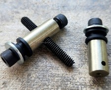 Basic Steel Binding Post Set Front, Rear, Screws, Washers, Ball Forward Tattoo