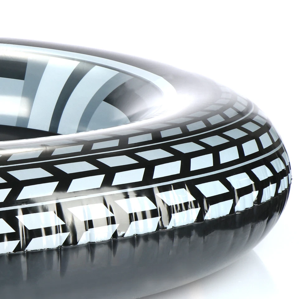 2x Aufblasbarer Schwimmreifen im Reifen Design - Schwimmring [Auswahl variiert] - Bild 2 von 4