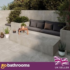 Soraya Outdoor Tile Flooring Plain Slab Porcelain Patio Floor Tile 610mm Pallets