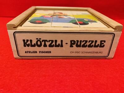 Klotzli Puzzle 木製キューブパズル アトリエフィッシャー Klotzli Puzzle 木製キューブパズル アトリエフィッシャー