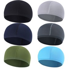 Cycling Helmet Liner Beanie Hat Quick Dry Sweat Wicking Cooling Skull Caps Men