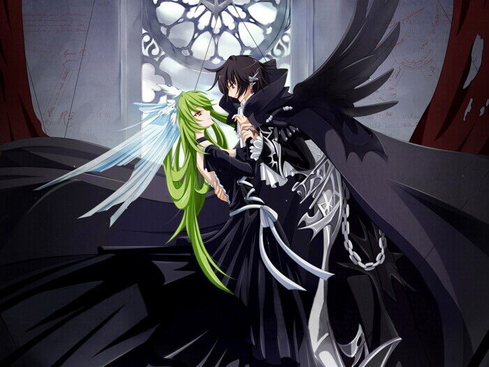 V2166 Code Geass Lelouch C C Anime Manga Art Decor WALL POSTER PRINT