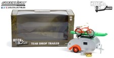 1/24 HITCH AND TOW TRAILERS SERIES 6 TEARDROP TRAILER IN SIL