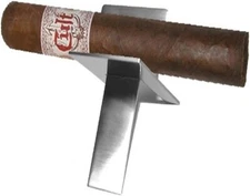 Stainless Steel Cigar Stand, Foldable, Portable Pocket Size