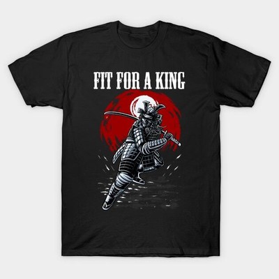  Fit For A King Art Style Design Red Moon Black S-5XL Unisex T-Shirt