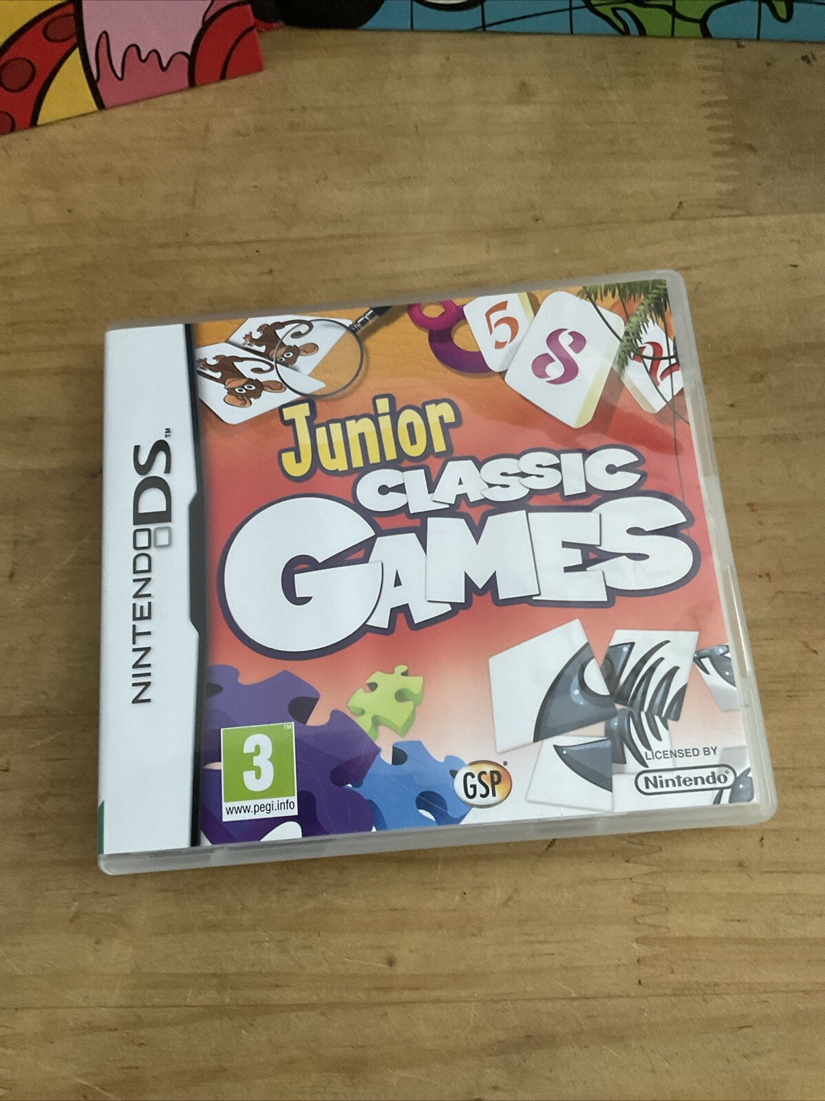 Junior Classic Games (Nintendo DS, 2009) - European Version