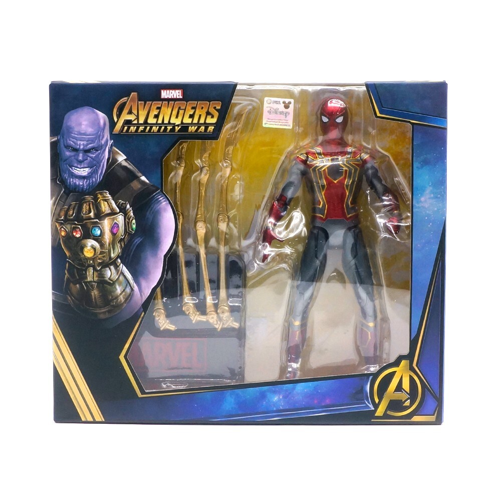 ZD Toys Iron Spider-Man 7'' Action Figure Avengers Infinity War
