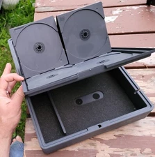 LASERLINE FD16 FlipDisc Plus Combination CD/Portable Disc Player Storage Case