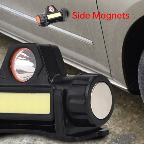 Lightweight LED Headlight For Welding Helmet USB Charging Adjustable Base - Picture 5 of 12