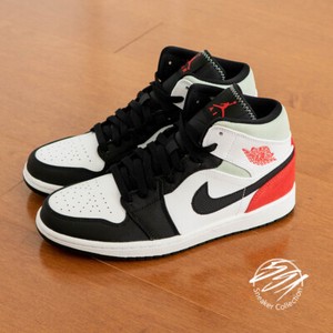 nike jordan 1 mid se union black toe