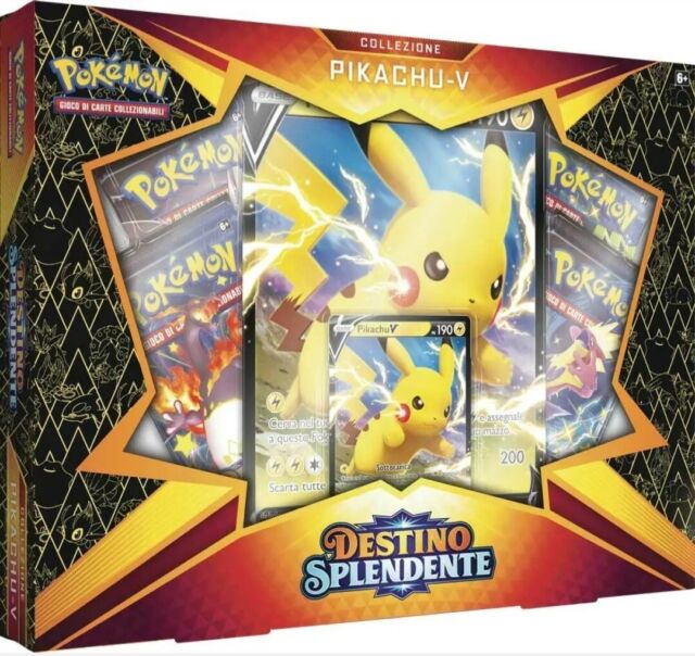 Pokemon Spada e Scudo 4.5 - Destino Splendente Collezione Pikachu-V - IT SEALED