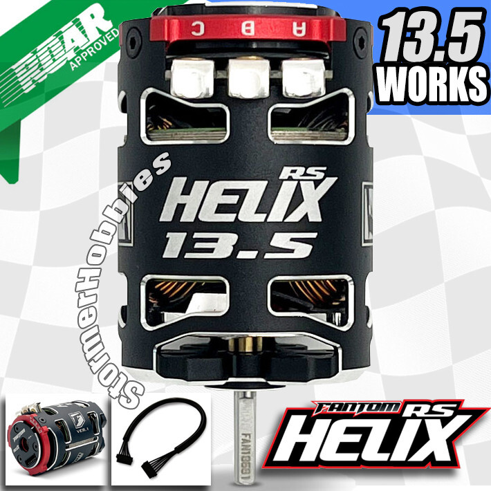 テスト Fantom Racing 19013W 13.5 Helix Rs WORKS Edition Motor ROAR