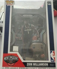 Funko Pop! NBA Trading Cards: Zion Williamson Panini Prizm in box NEW 