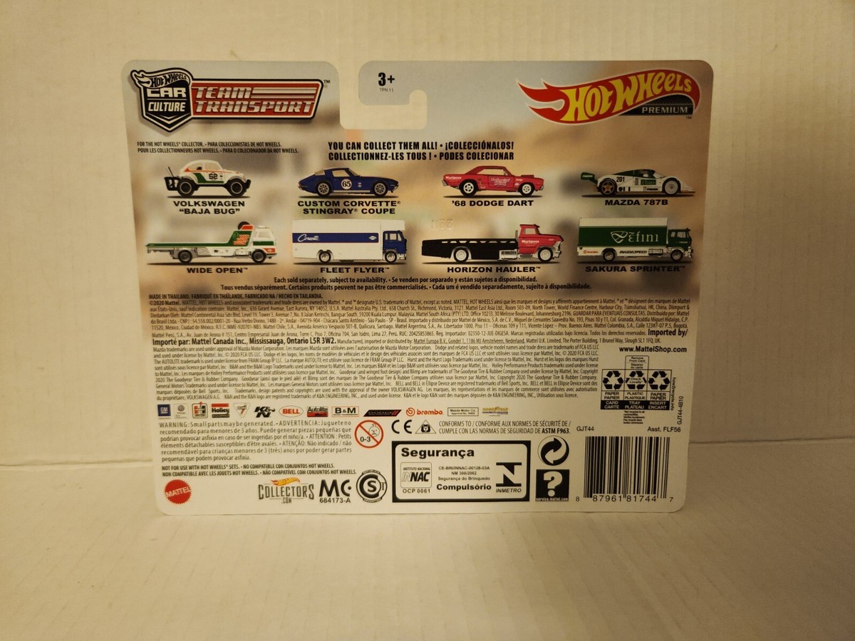 Hot Wheels Team Transport Hoonigan Volkswagen Baja Bug & horizon