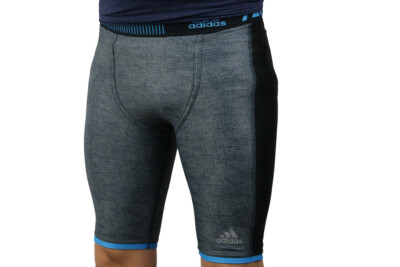 Shorts Herren, Adidas Techfit Chill Short Tights, Grau