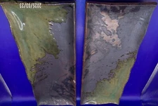 Banko Ware Japanese Tableware Sanma Plate Lot Of 2..Please Read, Small Chip On 1